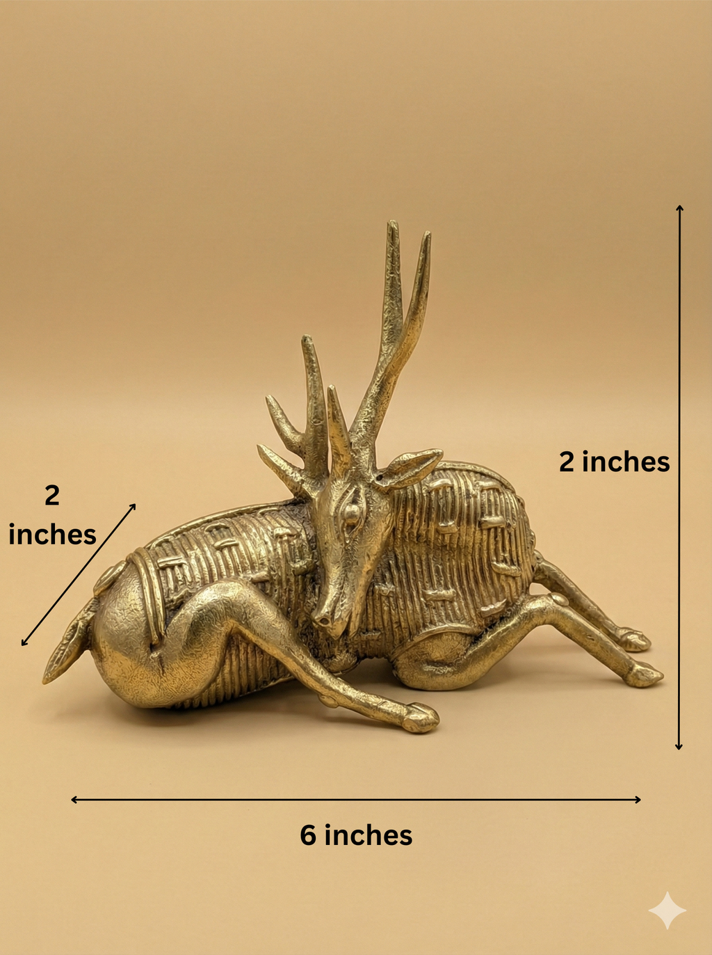 Dokra Deer Decor