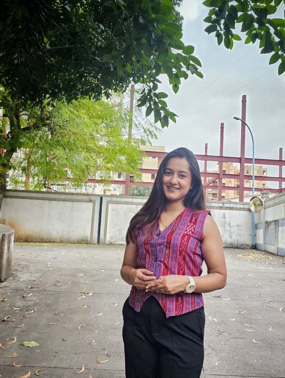 Sambalpuri Ikkat Vest Top