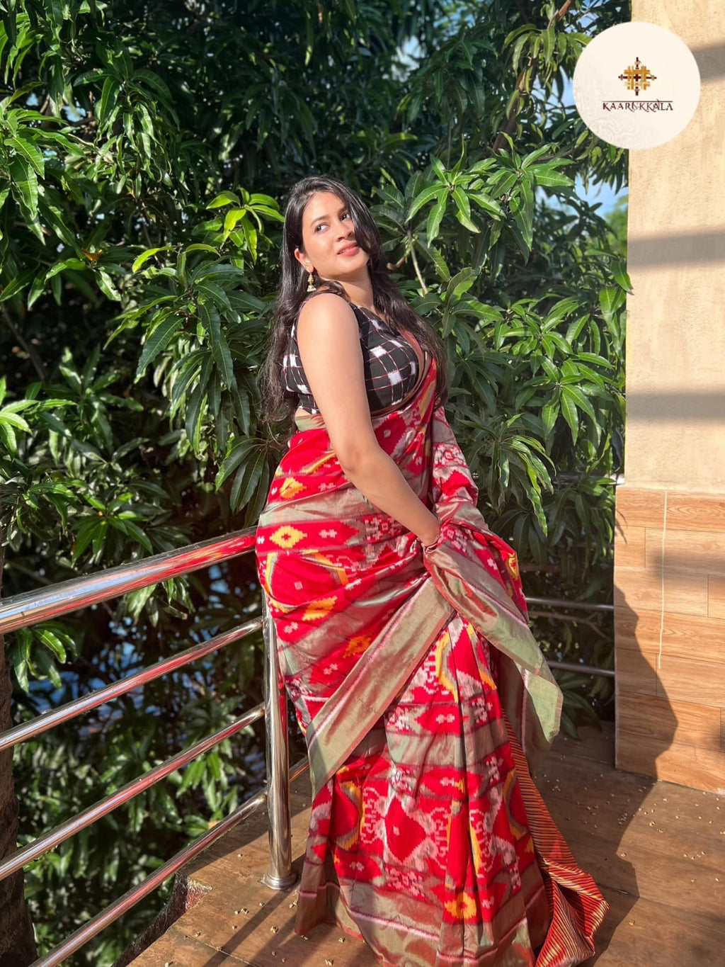 Mulberry Silk Khandua Paata Saree