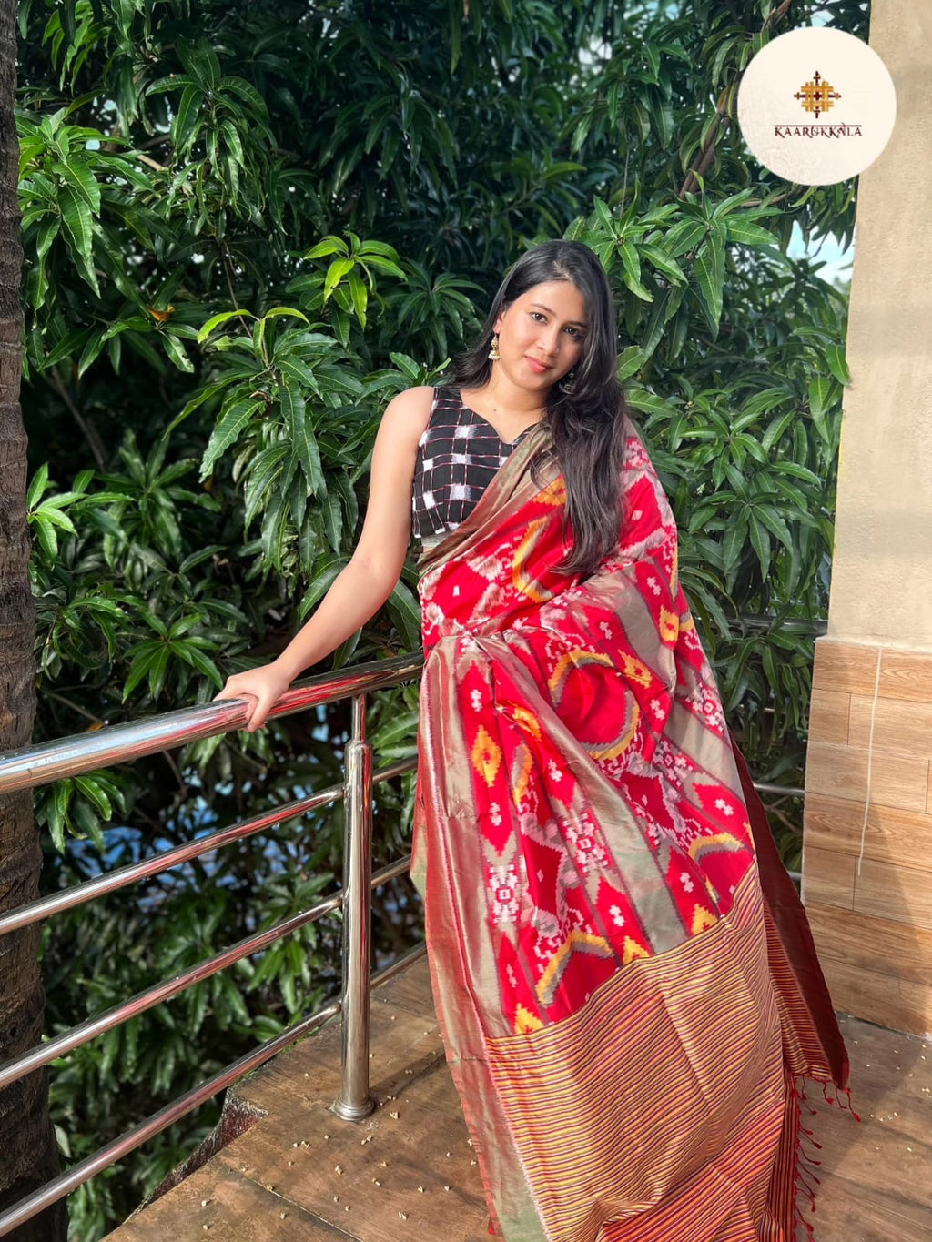 Mulberry Silk Khandua Paata Saree