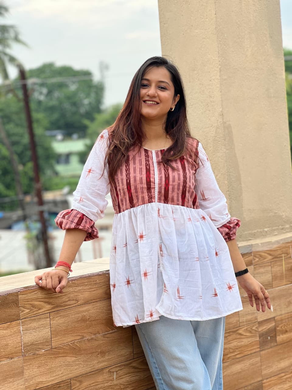 Sambalpuri Ikkat Tunic