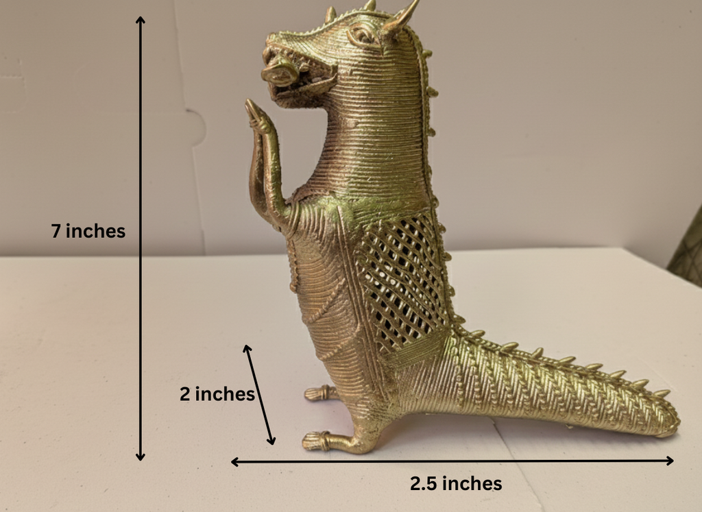 Dokra Crocodile Home Decor