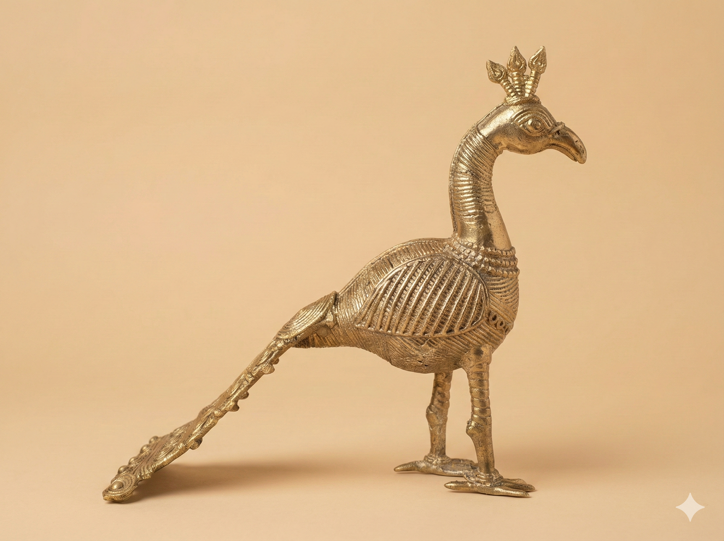 Dokra Peacock Decor