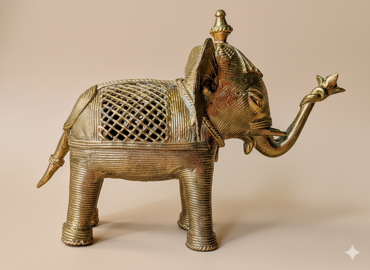Dokra Elephant Decor