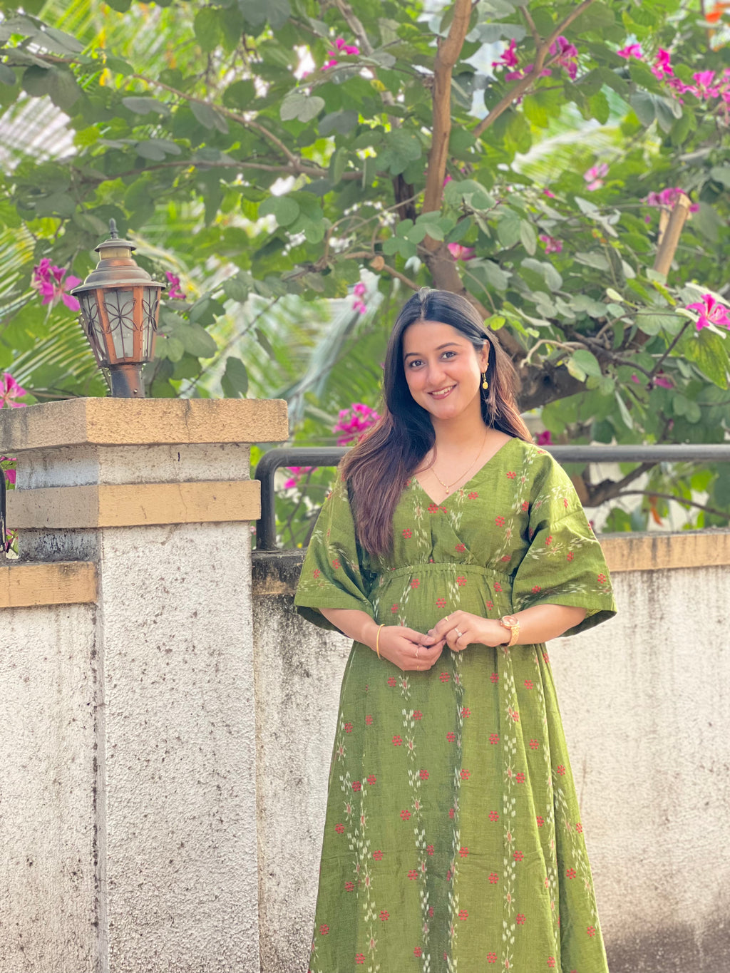 Sambalpuri Kaftan Dress