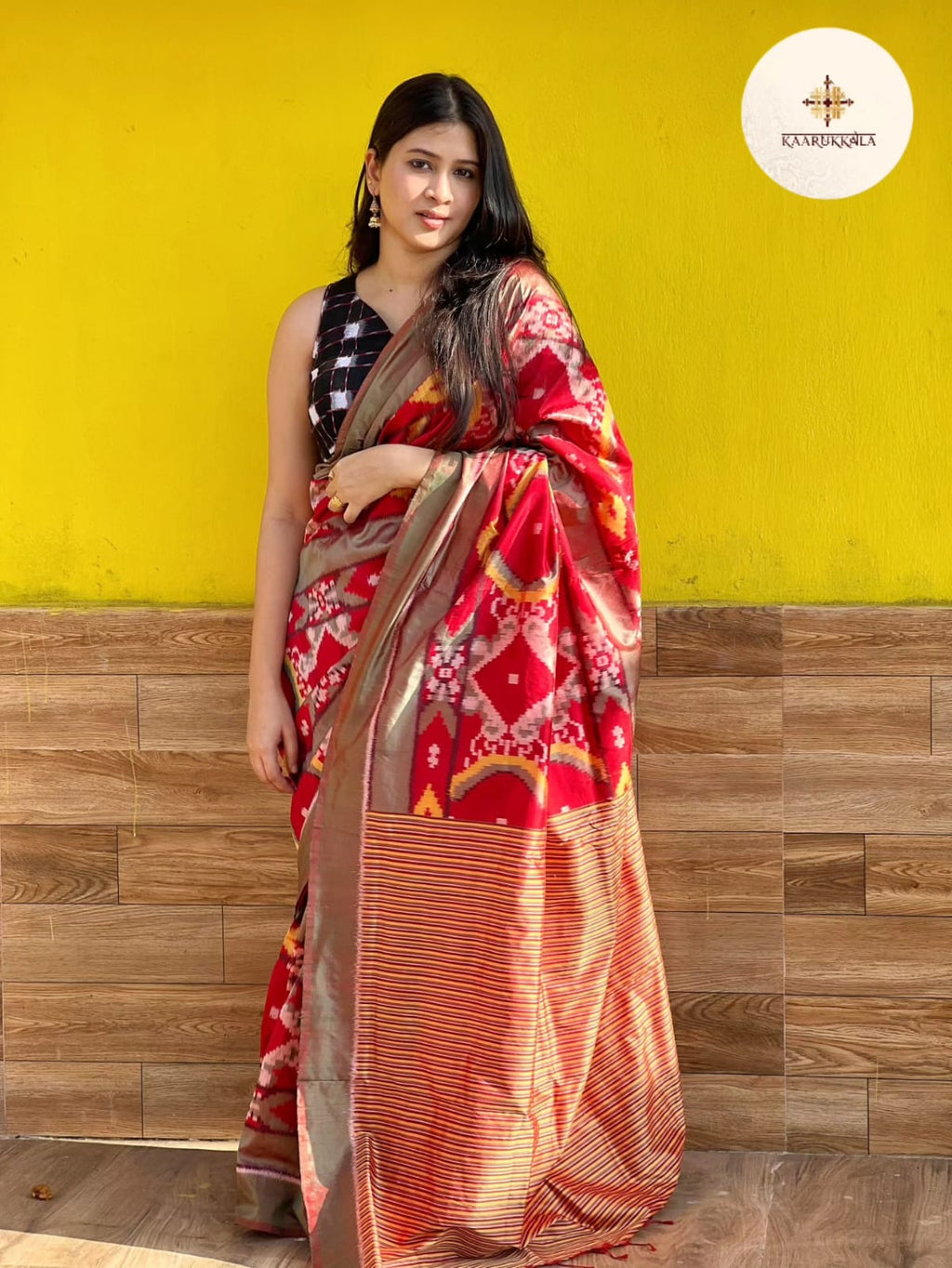 Mulberry Silk Khandua Paata Saree