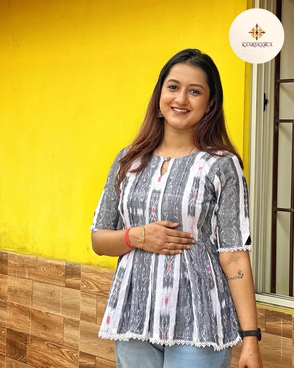Sambalpuri Ikkat tunic