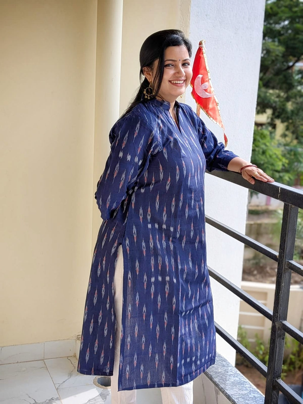 Sambalpuri Ikkat Kurta